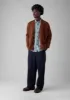 V-Neck Donegal Wool Cardigan | Copper sold by TOAST