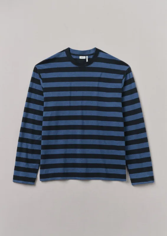 Stripe Long Sleeve Tee | Double Blue sold by TOAST