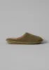 Vibae Suede Mules | Olive sold by TOAST