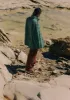Waxed Cotton Coat | Blue Jade sold by TOAST