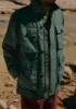 Waxed Cotton Coat | Blue Jade sold by TOAST