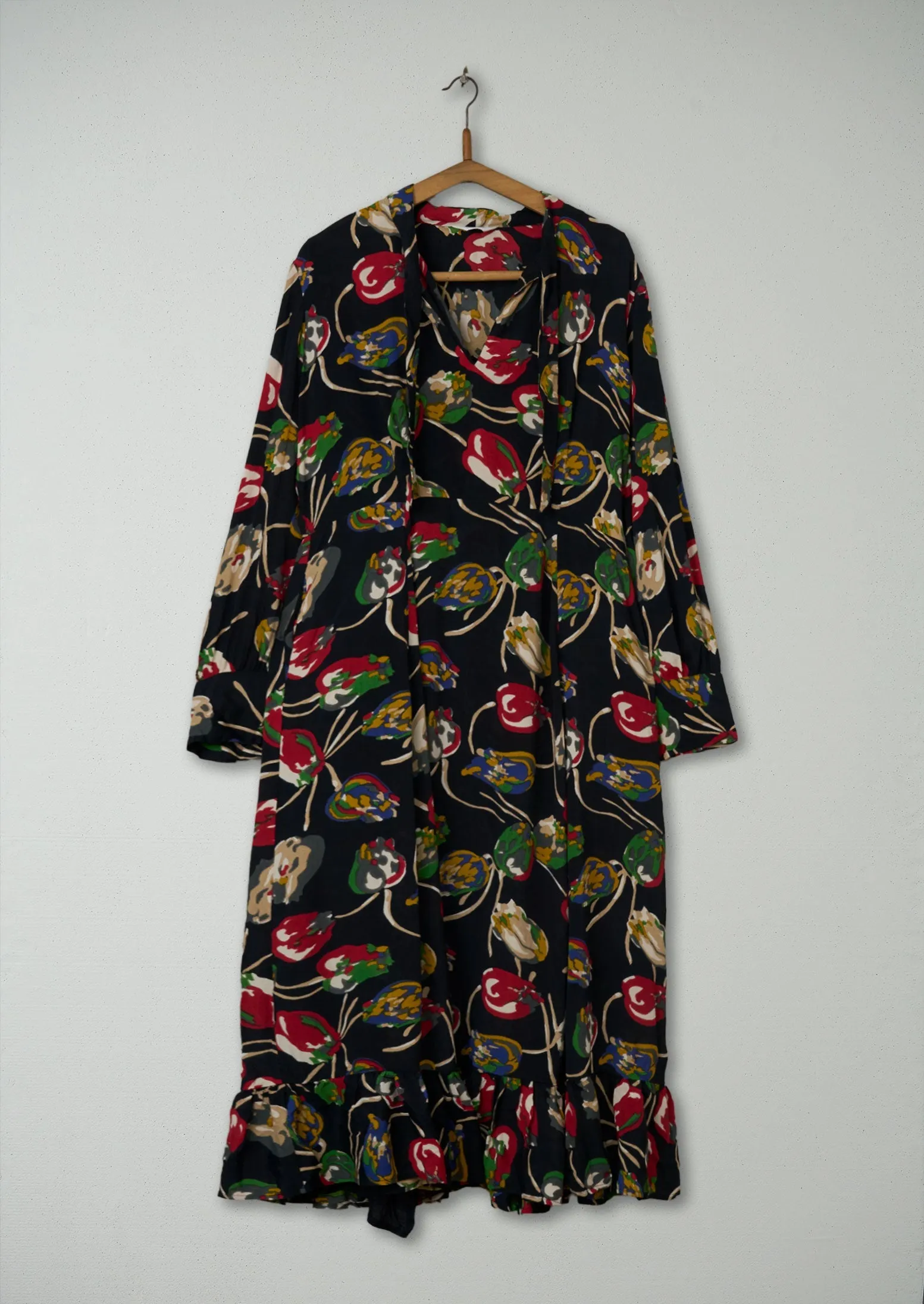 Reworn Tulip Print Dress Size 12 (610) | Multi sold by TOAST