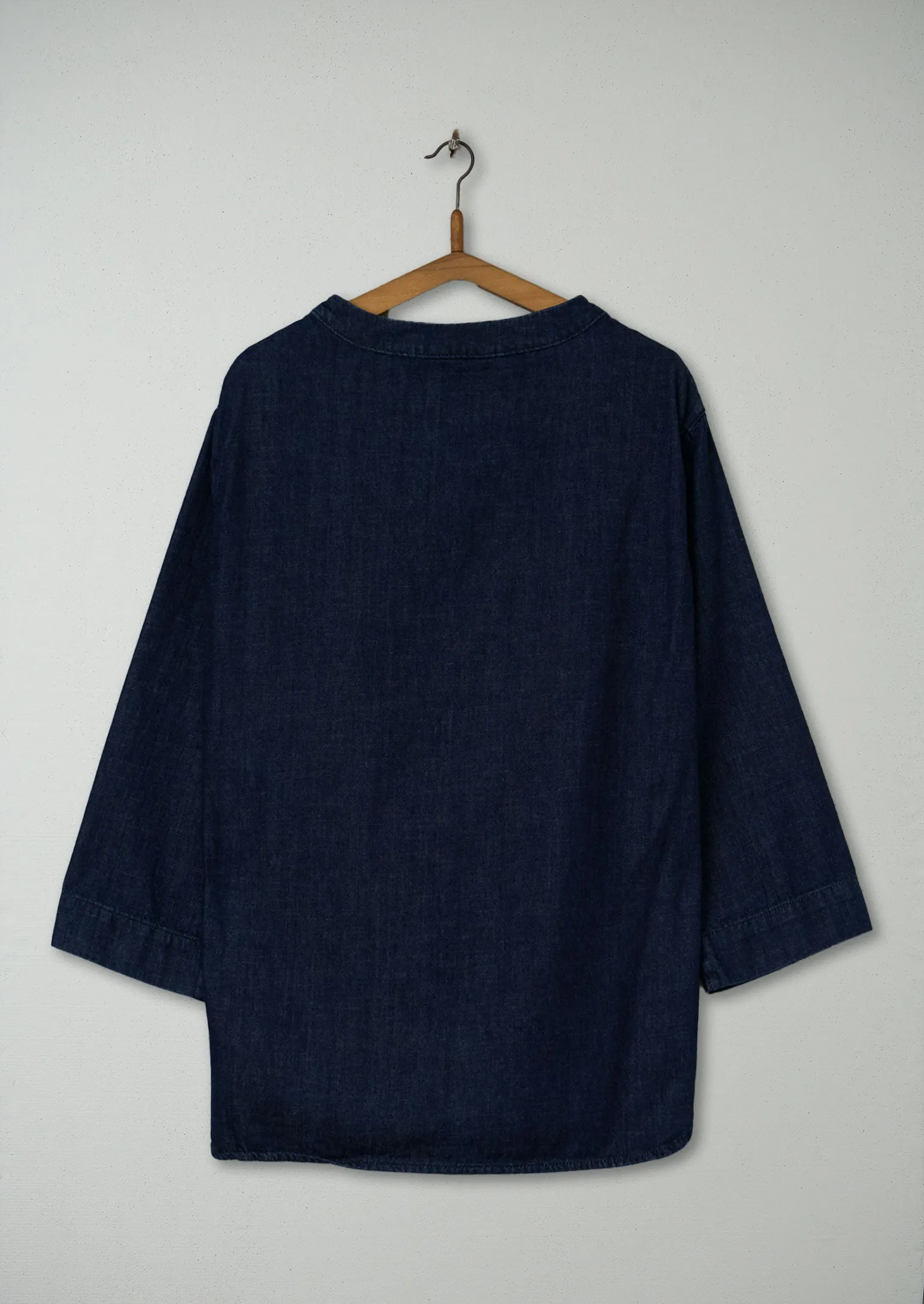 Reworn Denim Smock Size XS (311) | Indigo sold by TOAST product image thumbnail 2