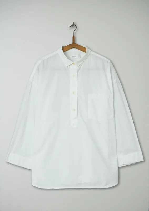 Reworn Oversized Shirt Size L (303) | White sold by TOAST