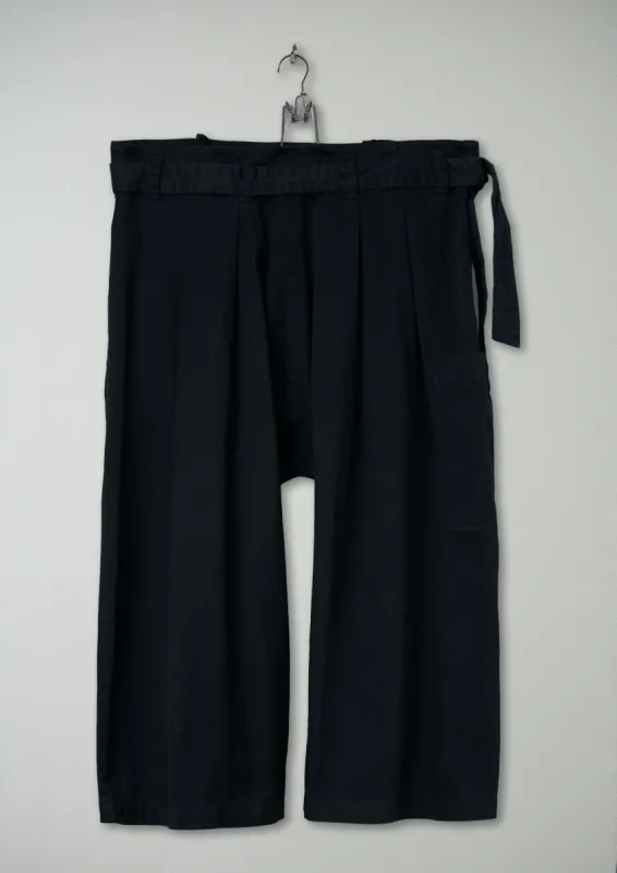 Reworn Wide Leg Trousers Size 18 (395) | Slate sold by TOAST