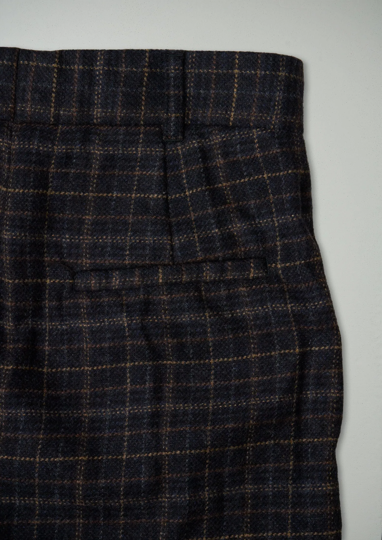 Reworn Grid Check Wool Trousers Size 8 (415) | Multi sold by TOAST product image thumbnail 2