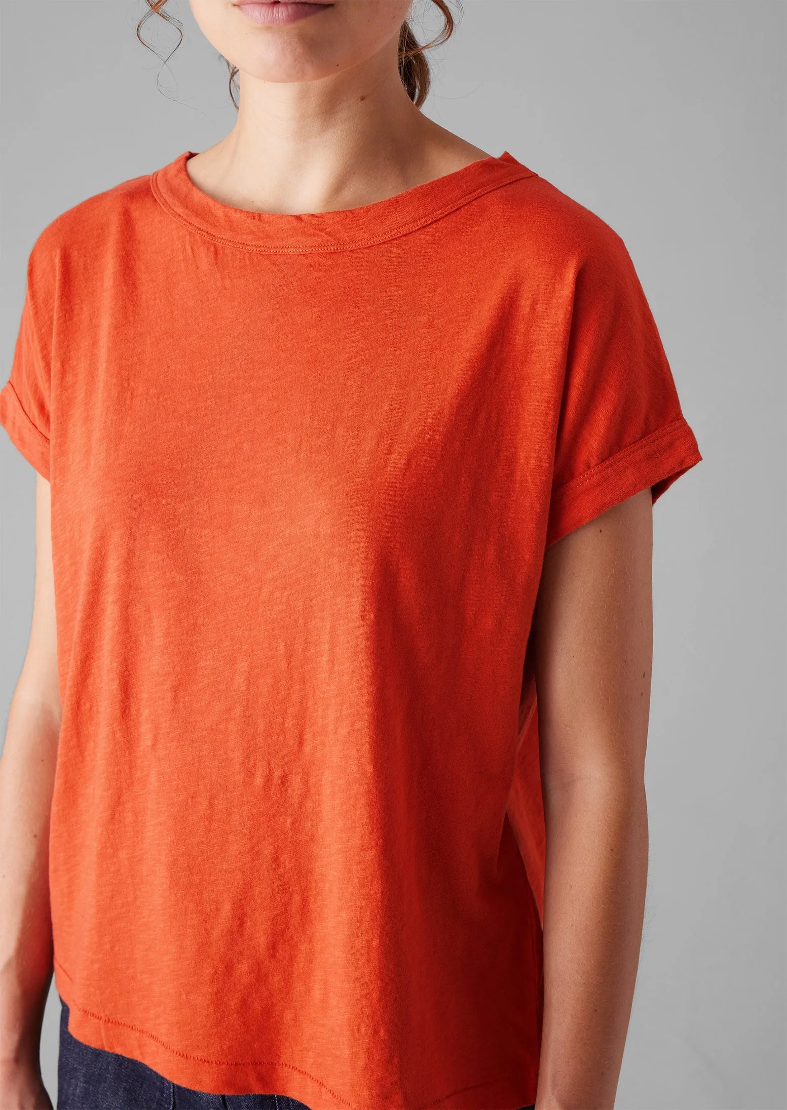 Alda Easy Tee | Mango sold by TOAST product image thumbnail 3