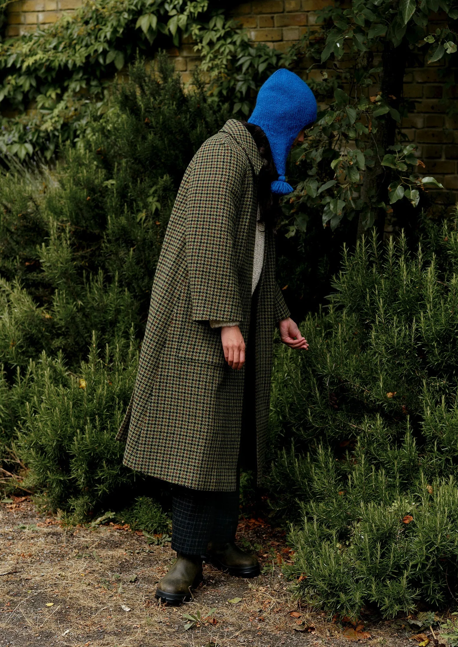 Tassel Knit Hat | Mineral Blue sold by TOAST product image thumbnail 3