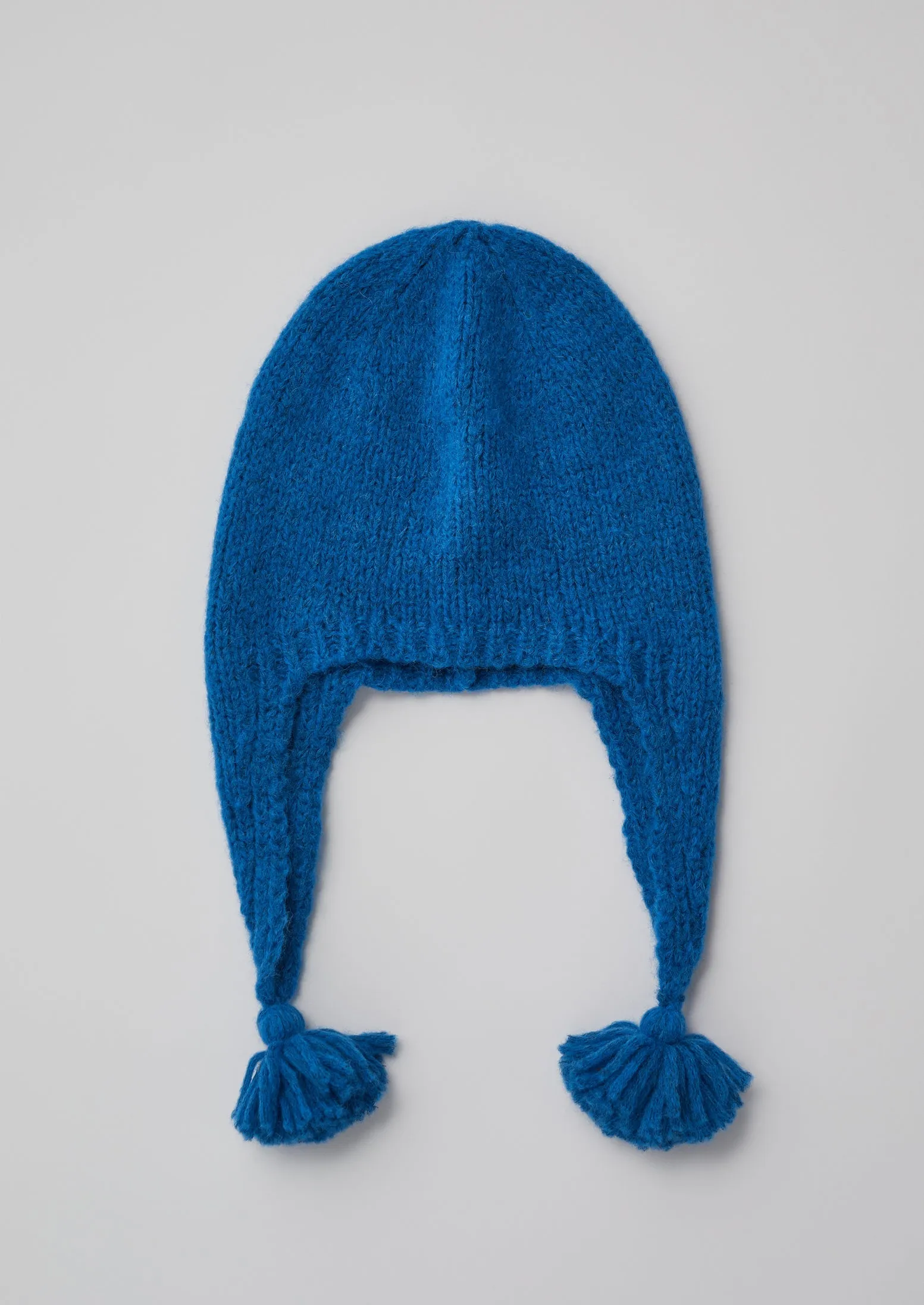 Tassel Knit Hat | Mineral Blue sold by TOAST