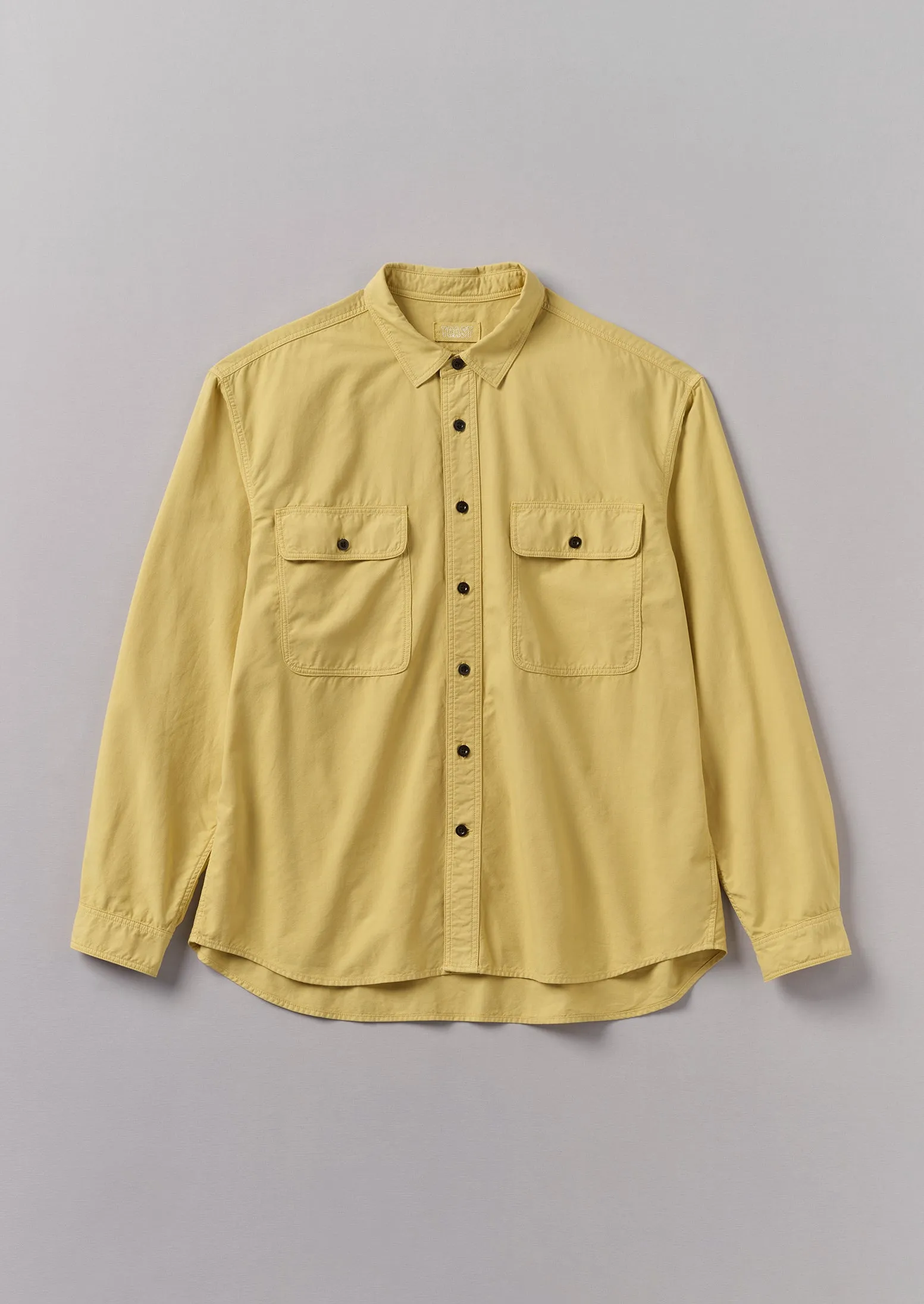 Garment Dyed Workwear Shirt | Soft Topaz sold by TOAST
