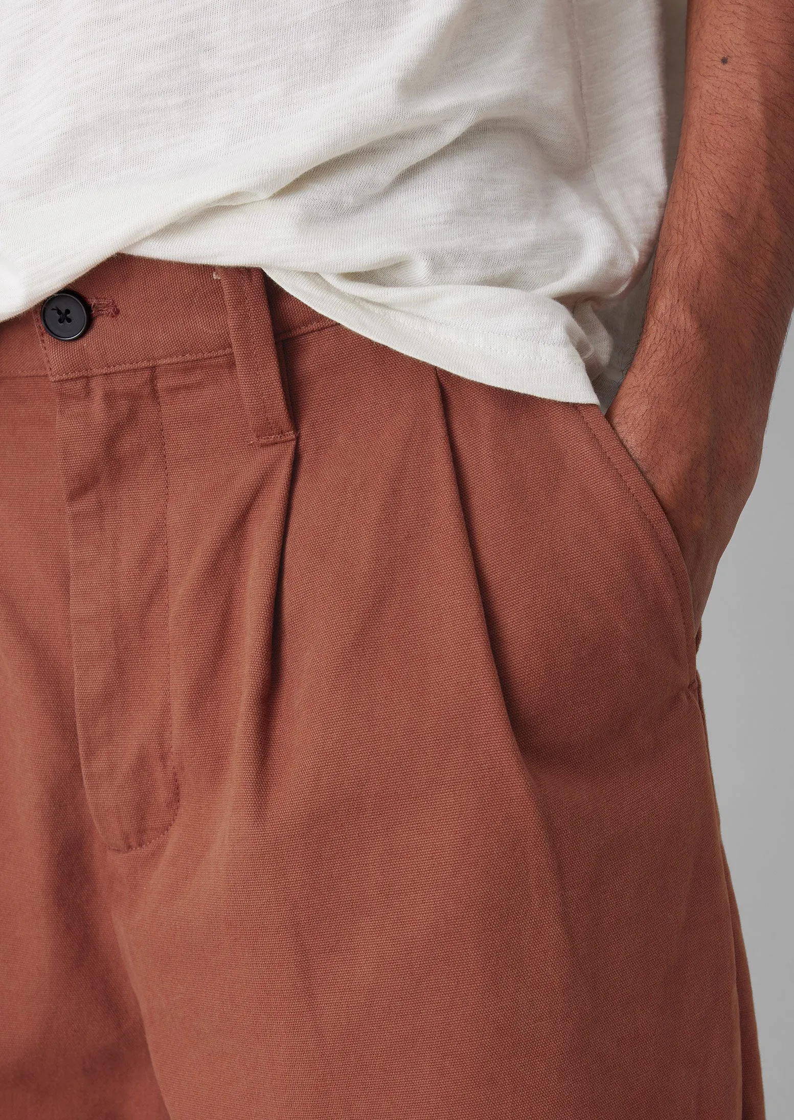 Bill Wide Leg Trousers | Red Granite sold by TOAST product image thumbnail 5