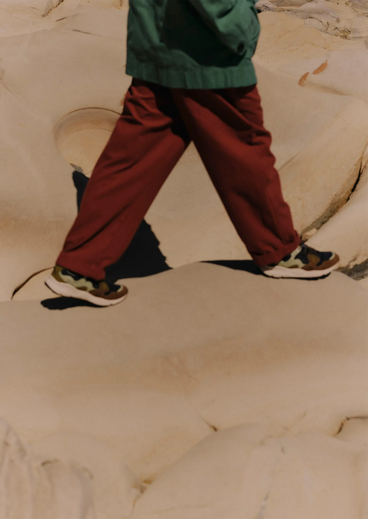 Bill Wide Leg Trousers | Red Granite sold by TOAST product image thumbnail 2