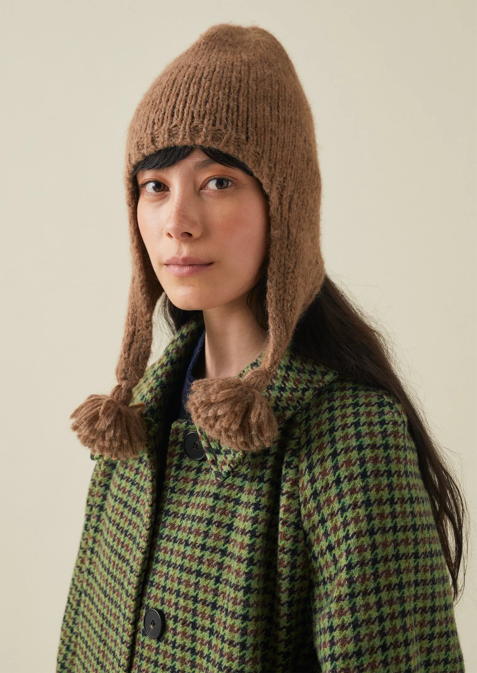Tassel Knit Hat | Fawn sold by TOAST product image thumbnail 3
