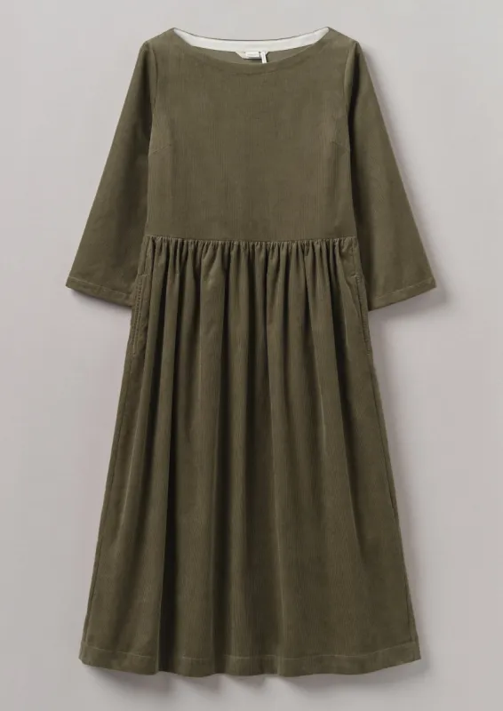 Freya Organic Cord Dress | Pear sold by TOAST