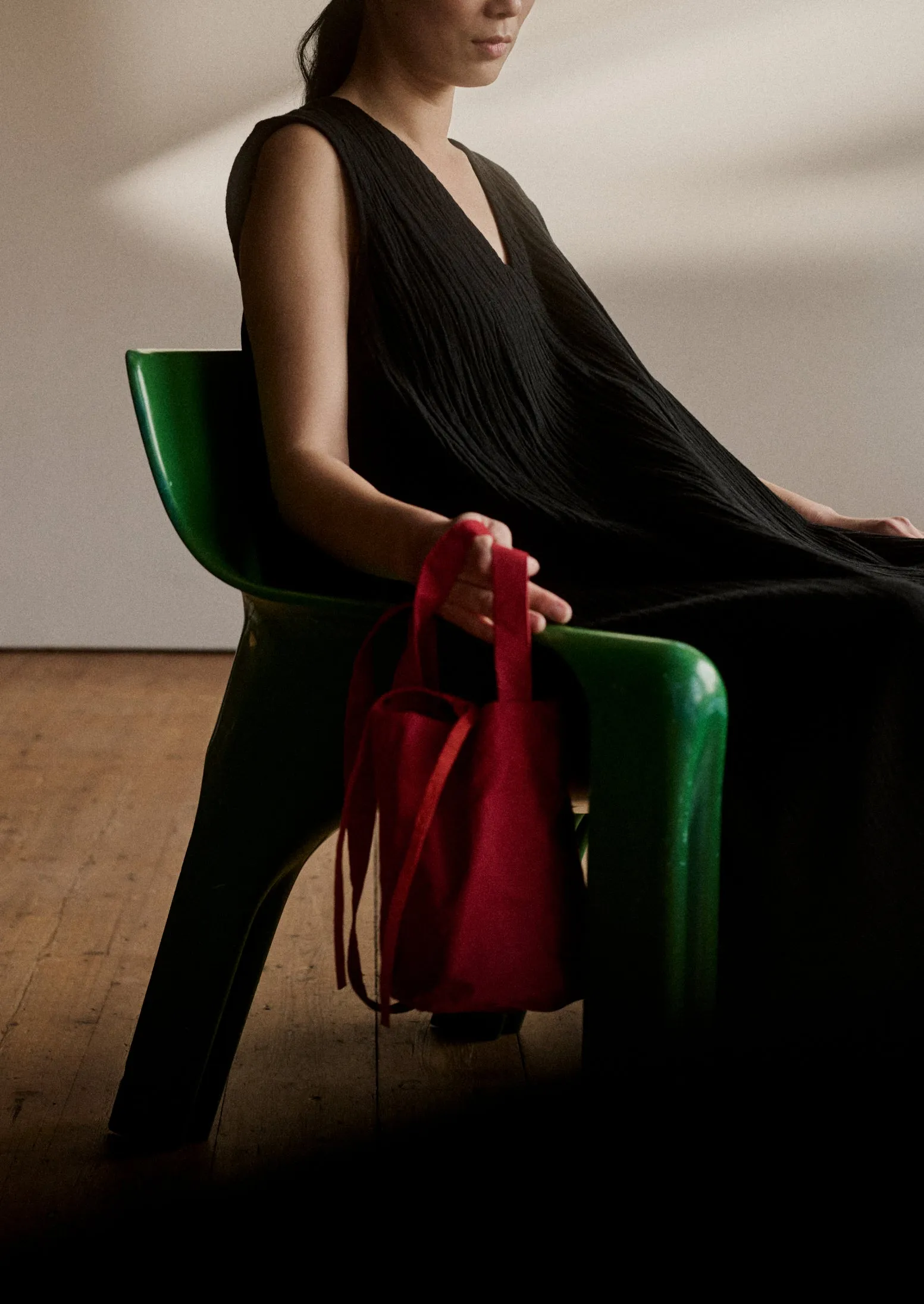 Studio Kettle Dry Waxed Cotton Pint Bag | Red/Orange sold by TOAST product image thumbnail 2