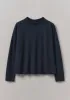 Loopback Jersey Easy Sweater | Midnight sold by TOAST