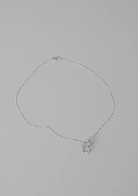 Emily Nixon Mitsuro Twist Kelp Pendant | Silver made by TOAST