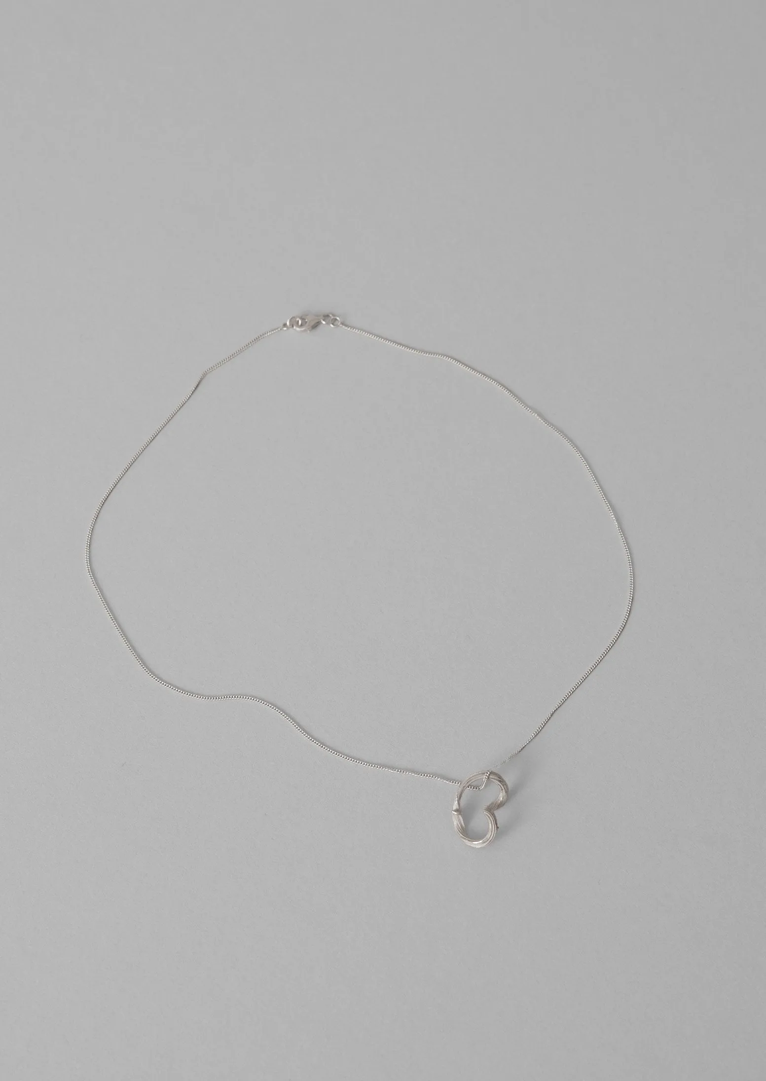 Emily Nixon Mitsuro Twist Kelp Pendant | Silver sold by TOAST