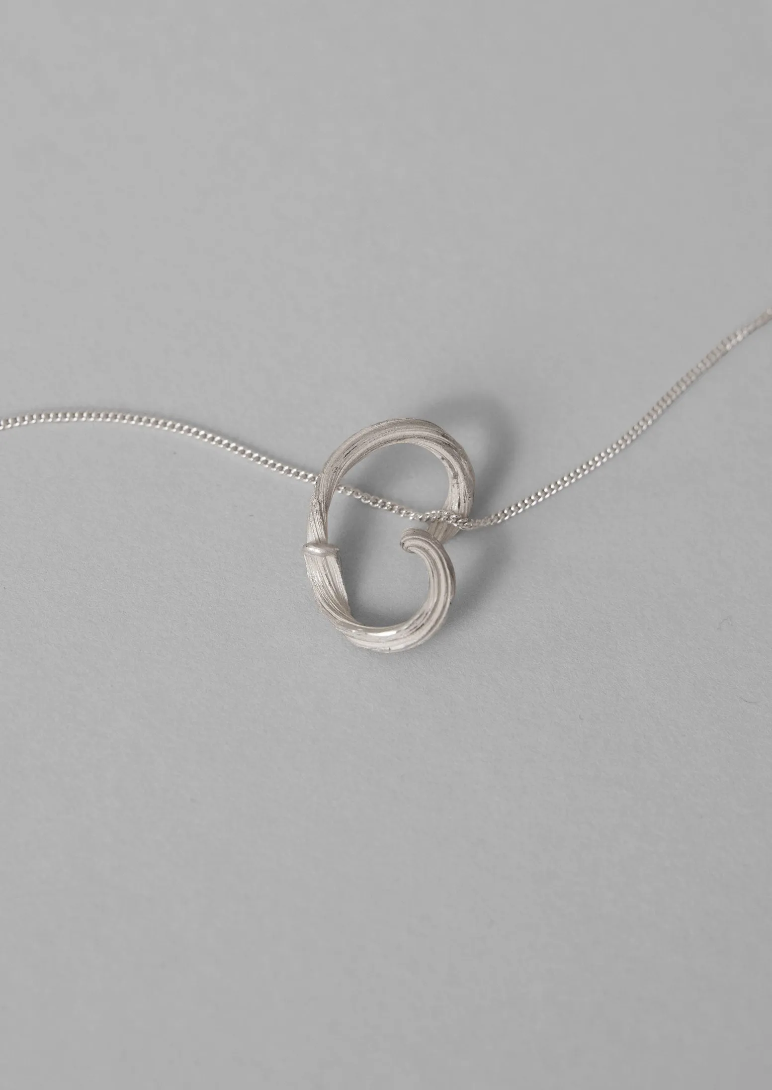 Emily Nixon Mitsuro Twist Kelp Pendant | Silver sold by TOAST product image thumbnail 3