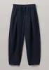 Minako Garment Dyed Linen Trousers | Midnight sold by TOAST