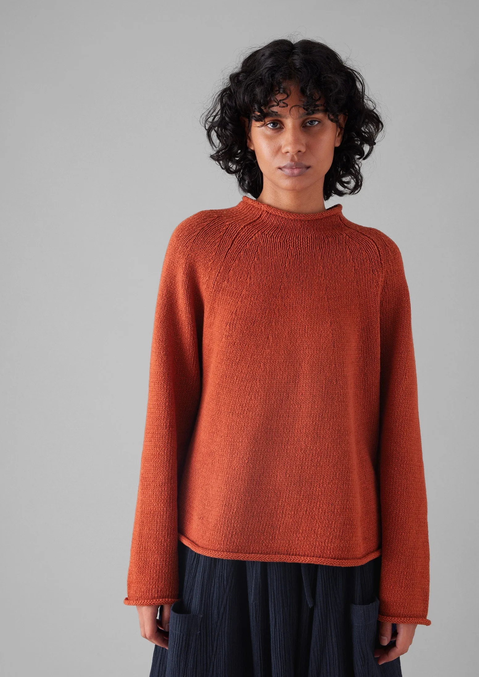 Organic Cotton Linen Easy Sweater | Red Fig sold by TOAST product image thumbnail 2
