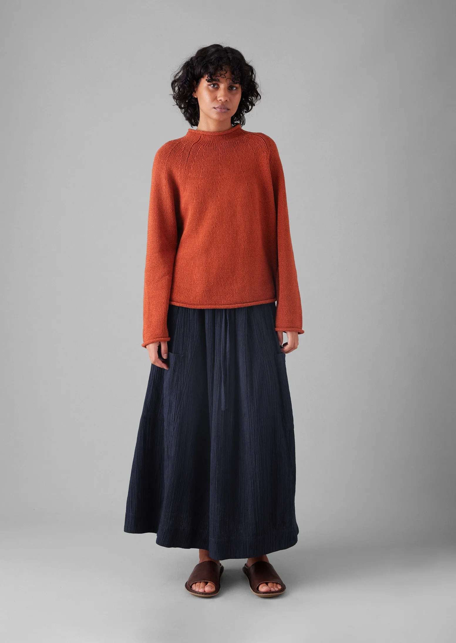 Organic Cotton Linen Easy Sweater | Red Fig sold by TOAST product image thumbnail 3