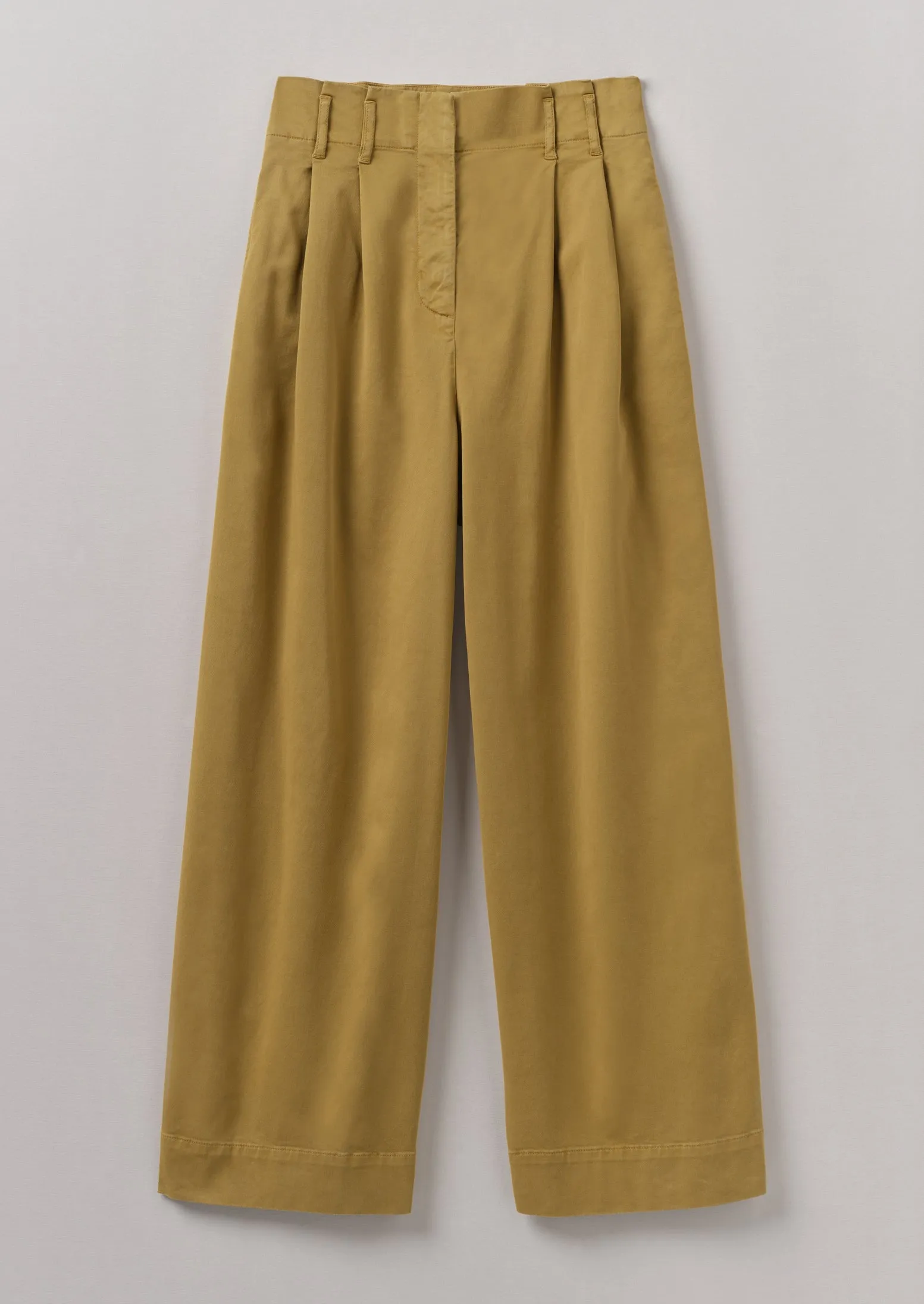 Cotton Paper Bag Trousers | Honey sold by TOAST