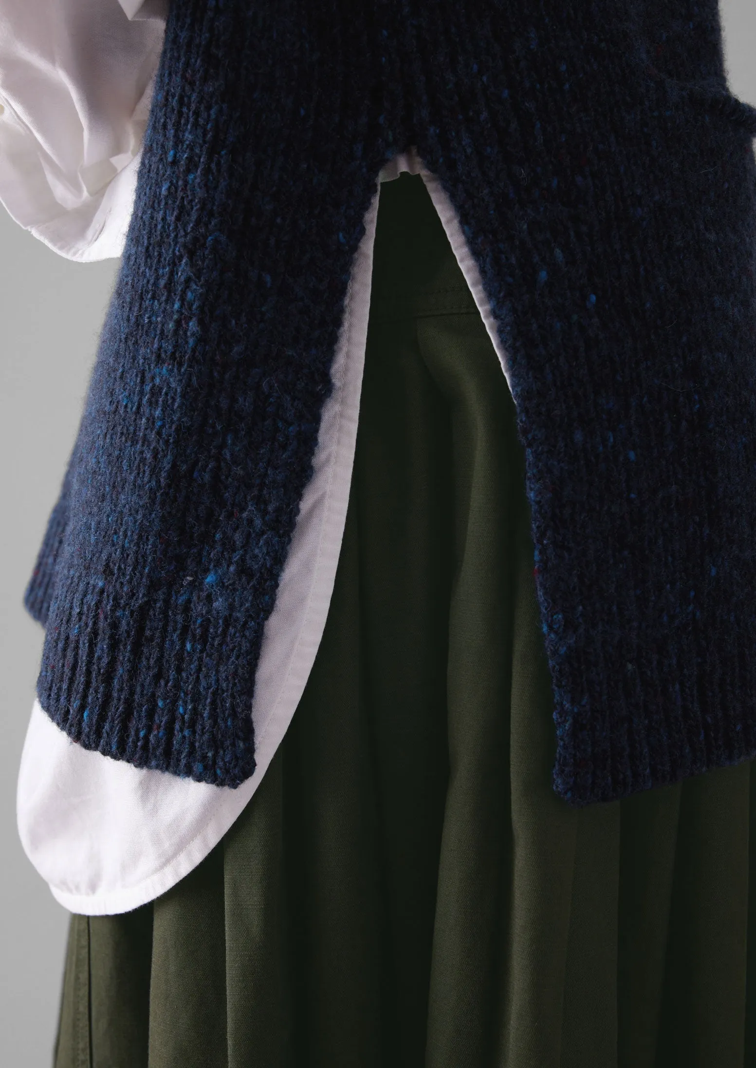 Donegal Merino Easy Tank | Ink Blue sold by TOAST product image thumbnail 4