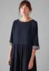 Freya Crinkle Cotton Dress | Indigo Blue sold by TOAST