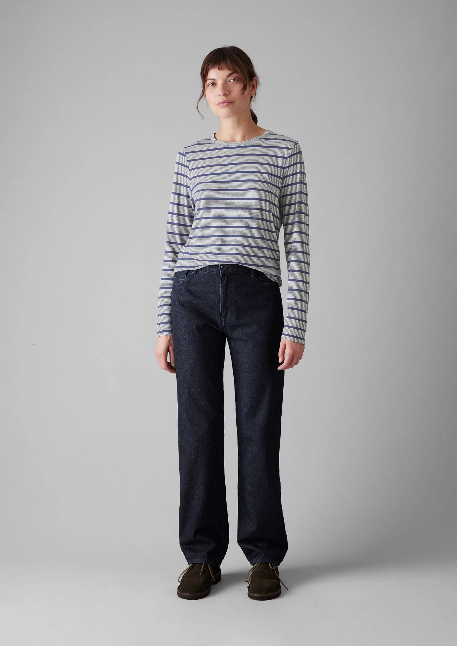 Five Pocket Denim Trousers | Indigo sold by TOAST product image thumbnail 2