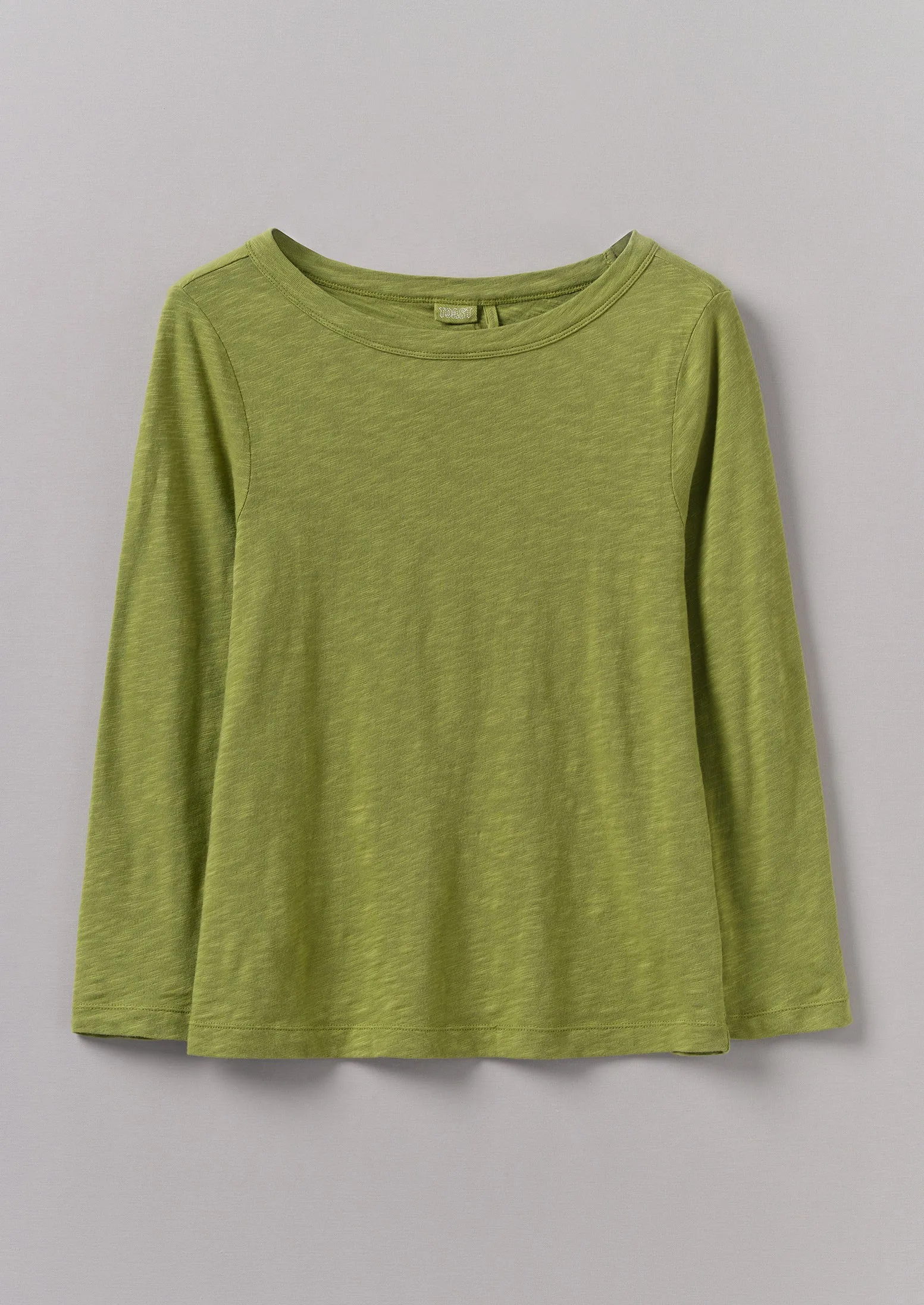 Lia Boat Neck Tee | Woodbine Green sold by TOAST