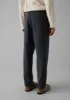 Otto Cotton Pleat Trousers | Charcoal sold by TOAST