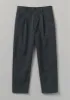 Otto Cotton Pleat Trousers | Charcoal sold by TOAST