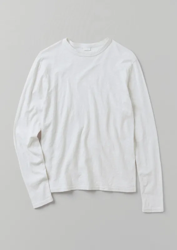 Frank Cotton Long Sleeve Tee | Chalk sold by TOAST