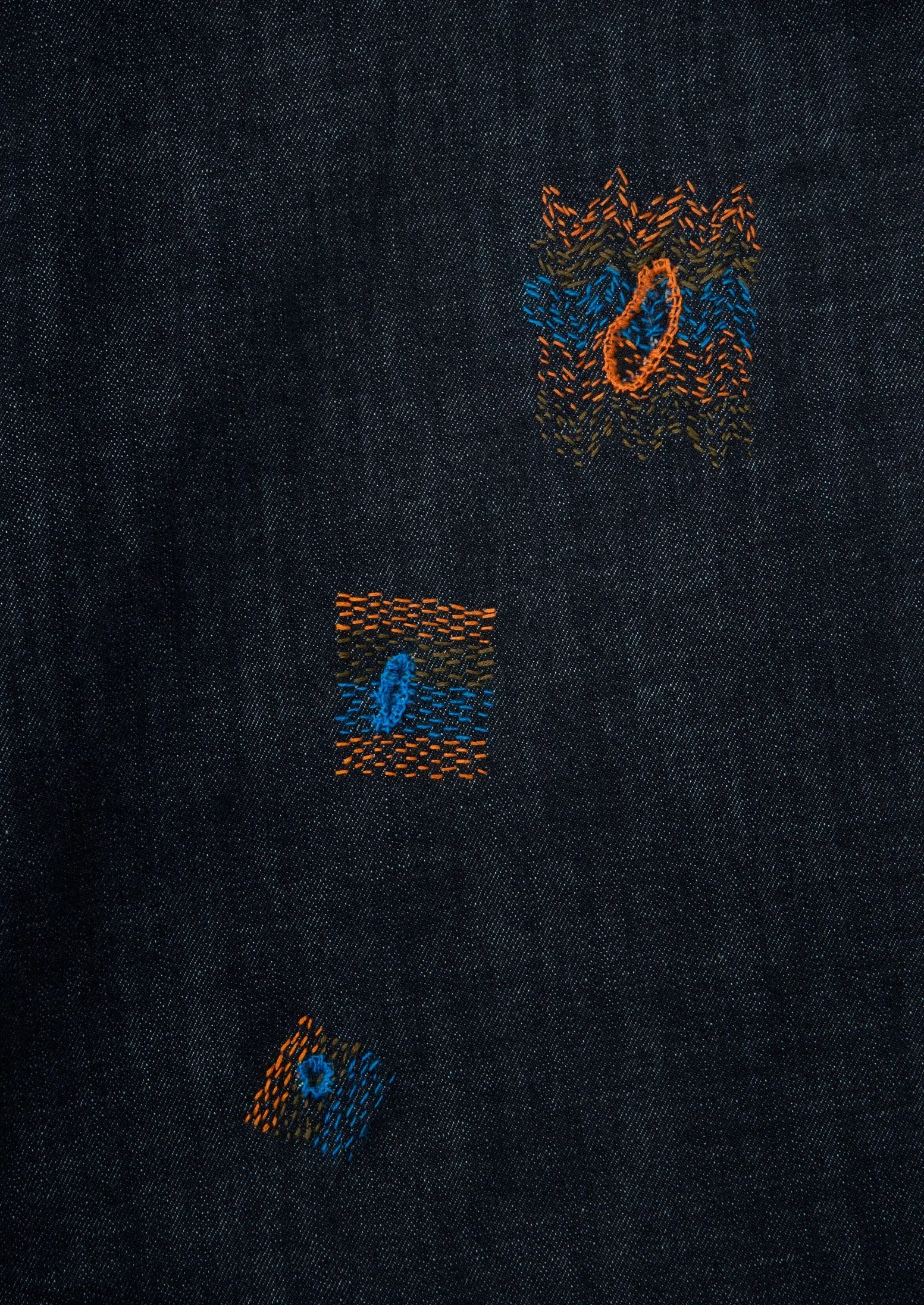 Renewed Denim Pinafore Wrap Dress Size 12 (105) | Indigo sold by TOAST product image thumbnail 3