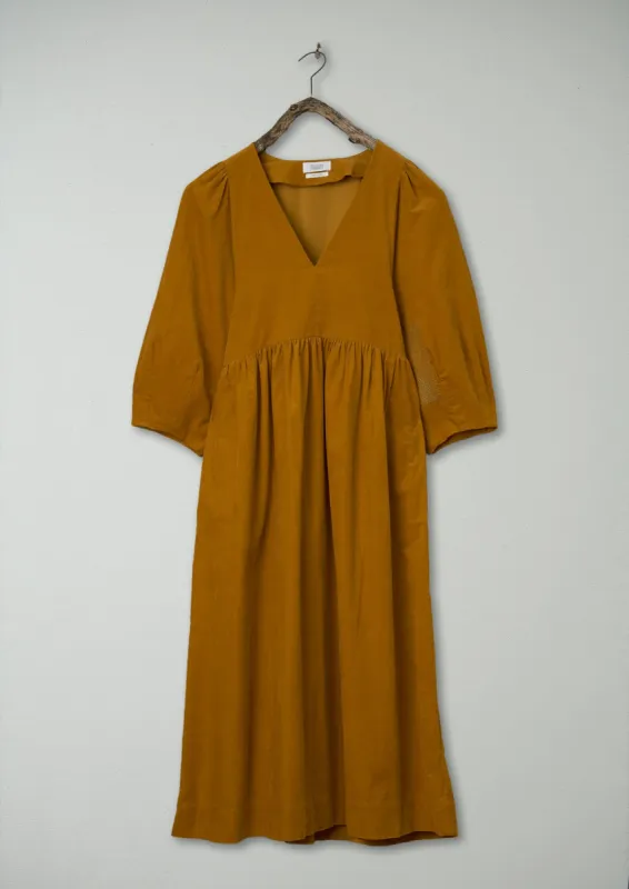 Renewed Maya Organic Cotton Needlecord Dress Size S (104) | Bonfire sold by TOAST