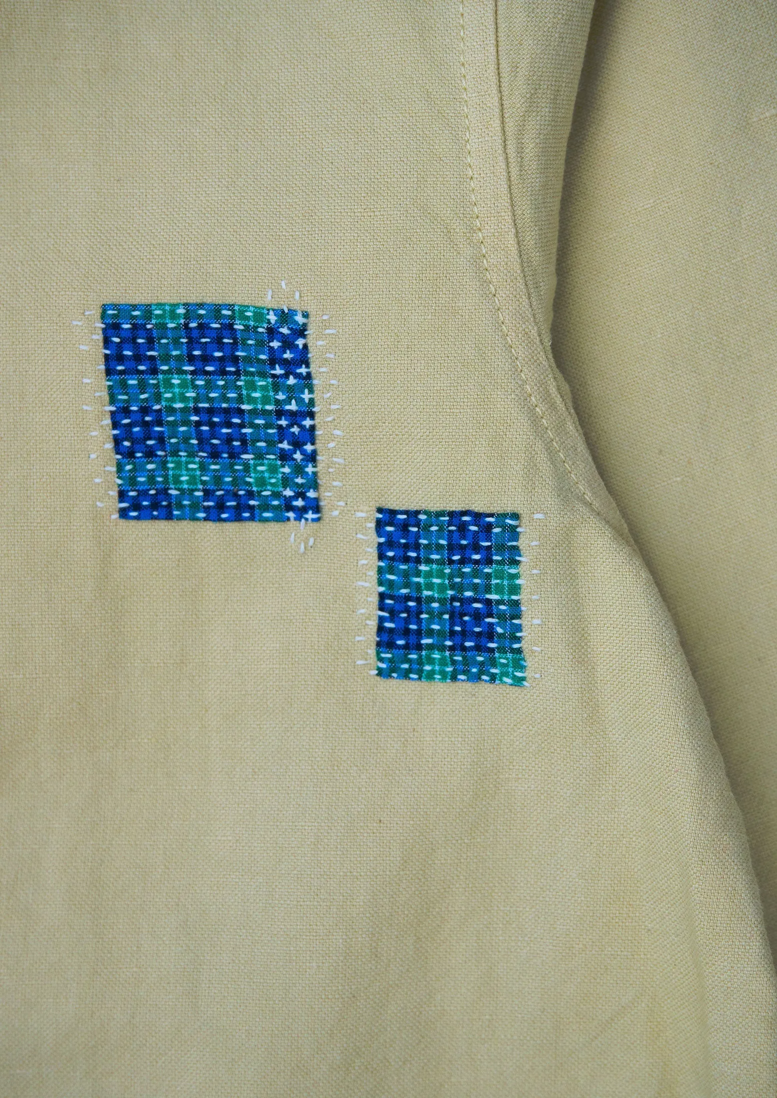 Renewed Garment Dyed Cotton Linen Jacket Size 8 (08) | Fallow sold by TOAST product image thumbnail 3