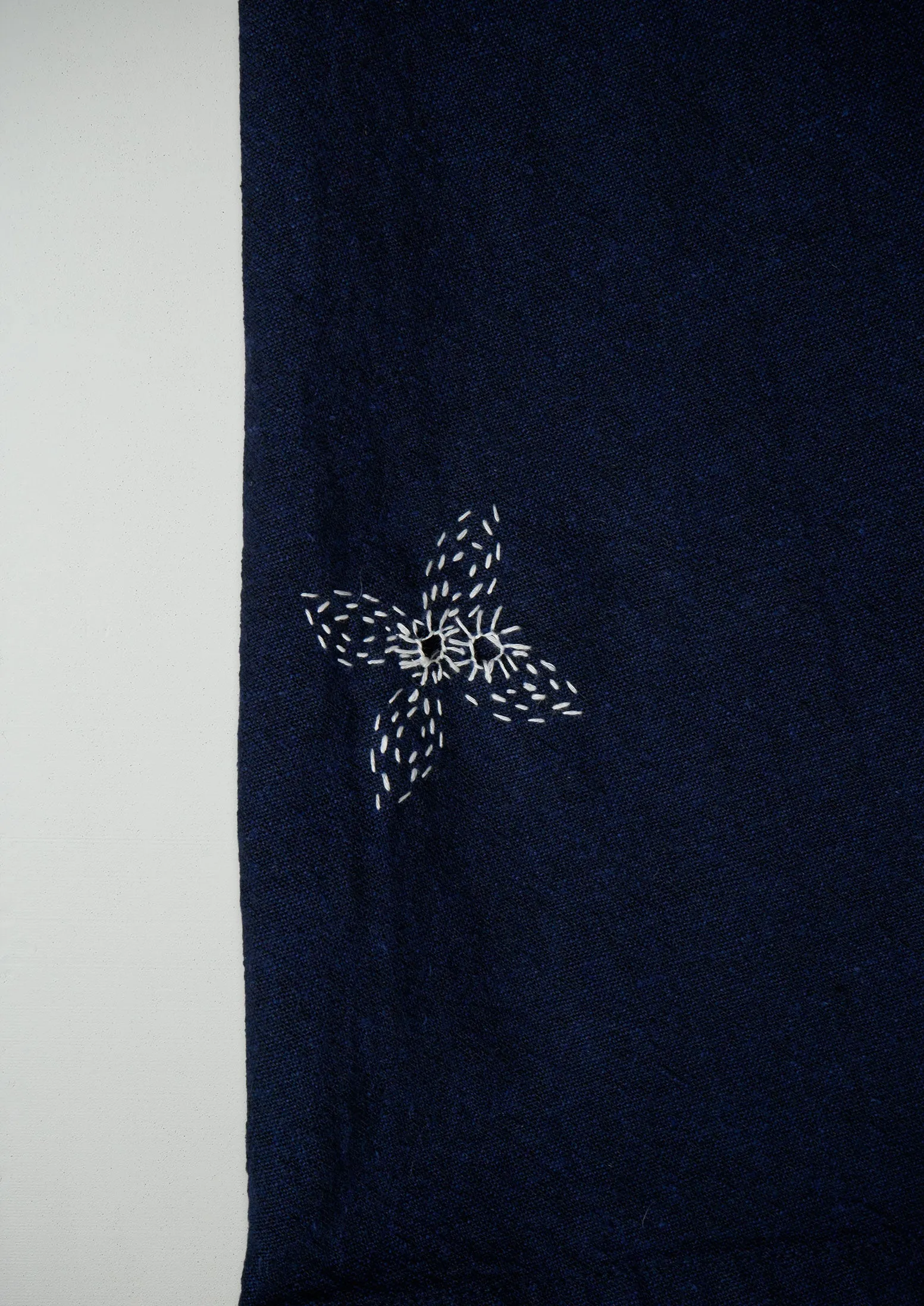 Renewed Mariner Cotton Hemp Skirt Size 18 (008) | Dark Chambray Blue sold by TOAST product image thumbnail 2