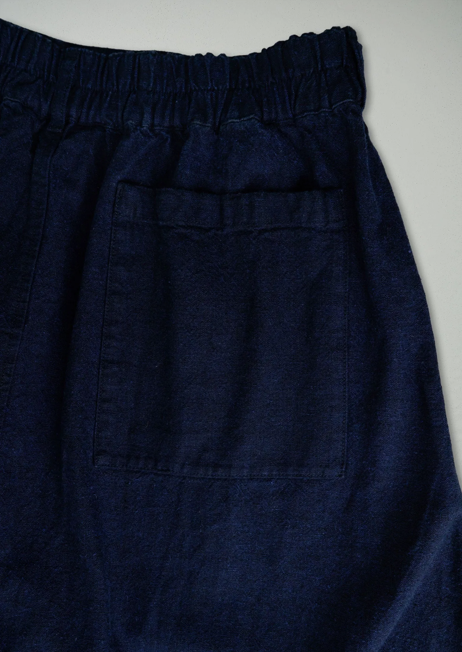 Renewed Mariner Cotton Hemp Skirt Size 18 (008) | Dark Chambray Blue sold by TOAST product image thumbnail 4