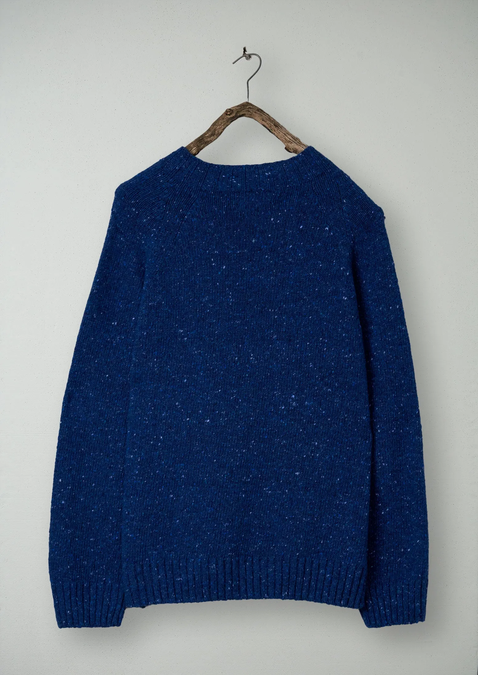Renewed Mens Flecky Wool Cashmere Sweater Size M (006) | Indigo sold by TOAST product image thumbnail 2