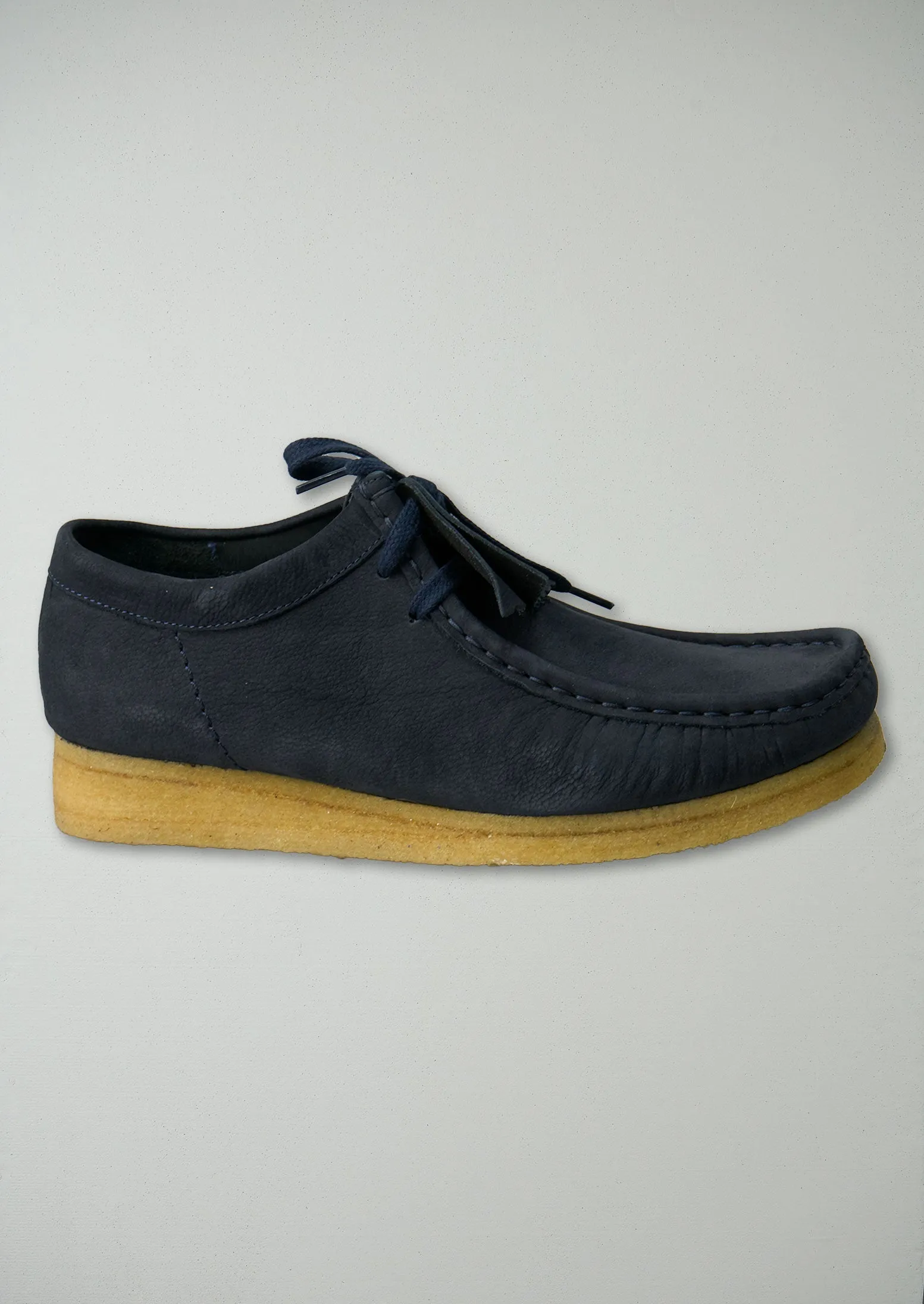 Reworn Clarks Wallabee Shoes Size 6 (186) | Dark Navy sold by TOAST product image thumbnail 2