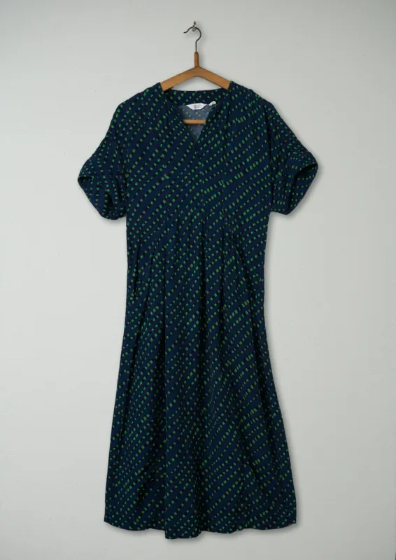 Reworn Print Crepe Dress Size XS (657) | Multi sold by TOAST