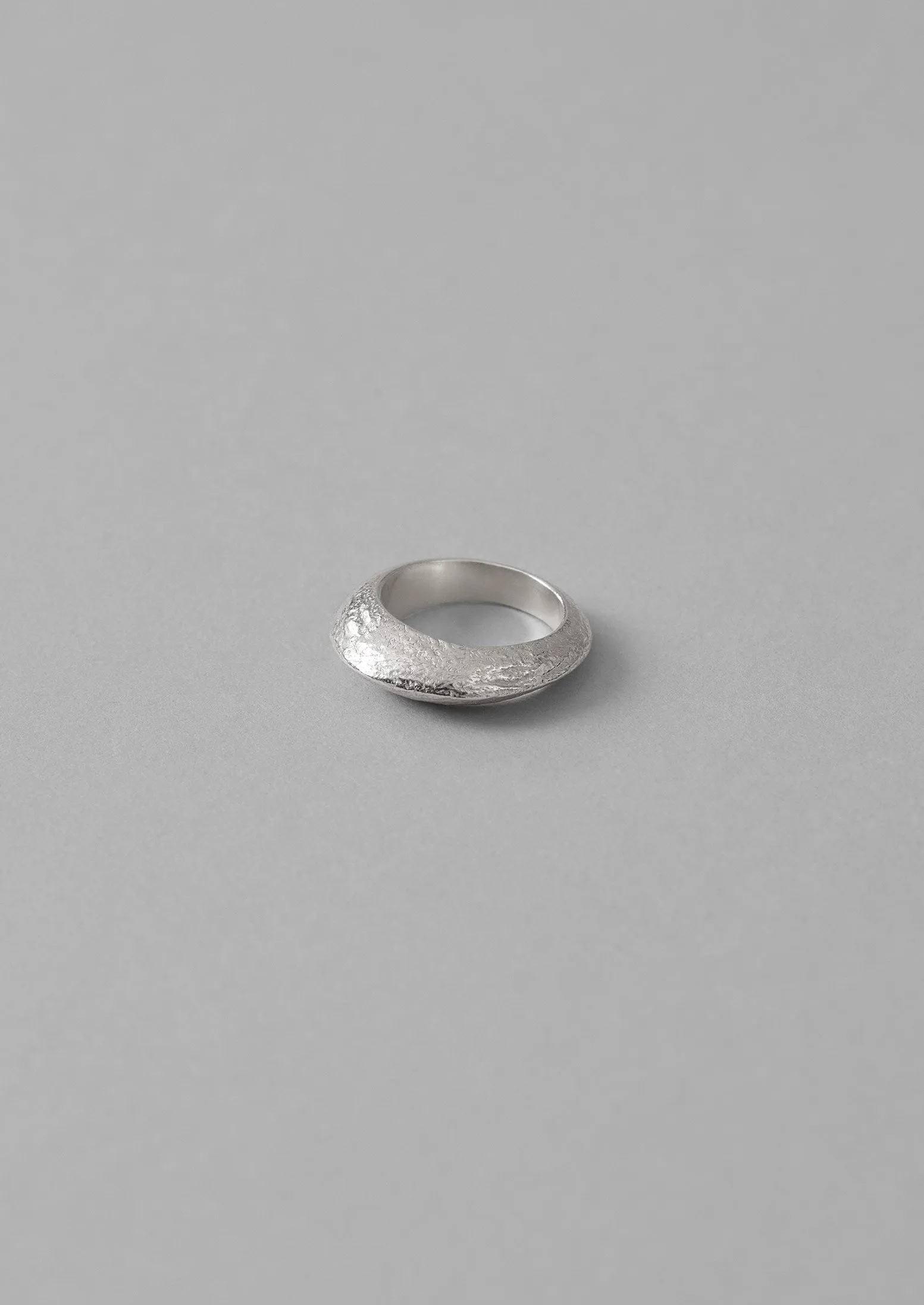 Sally Lacock Silver Sculpted Ridge Ring | Silver sold by TOAST product image thumbnail 3