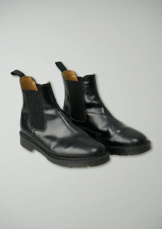 Reworn Solovair Dora Boots Size 7 (138) | Black sold by TOAST