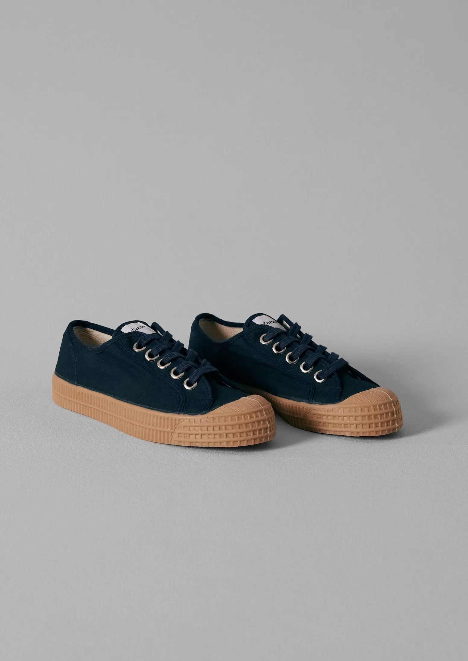Novesta Star Master Waxed Cotton Plimsolls | Indigo sold by TOAST product image thumbnail 3