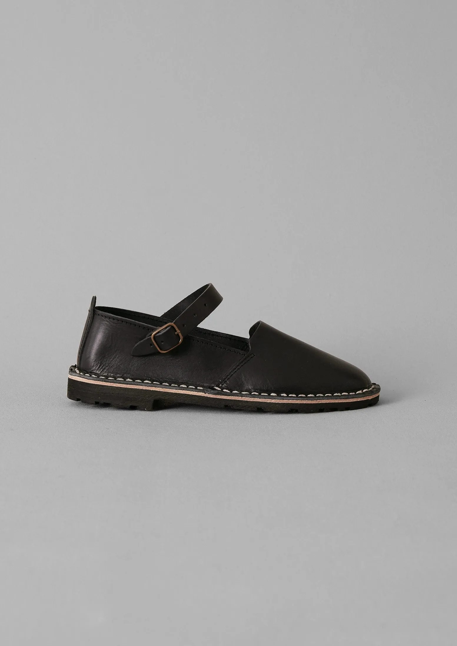 Steve Mono Artisan Leather Buckle Shoe | Black sold by TOAST product image thumbnail 3