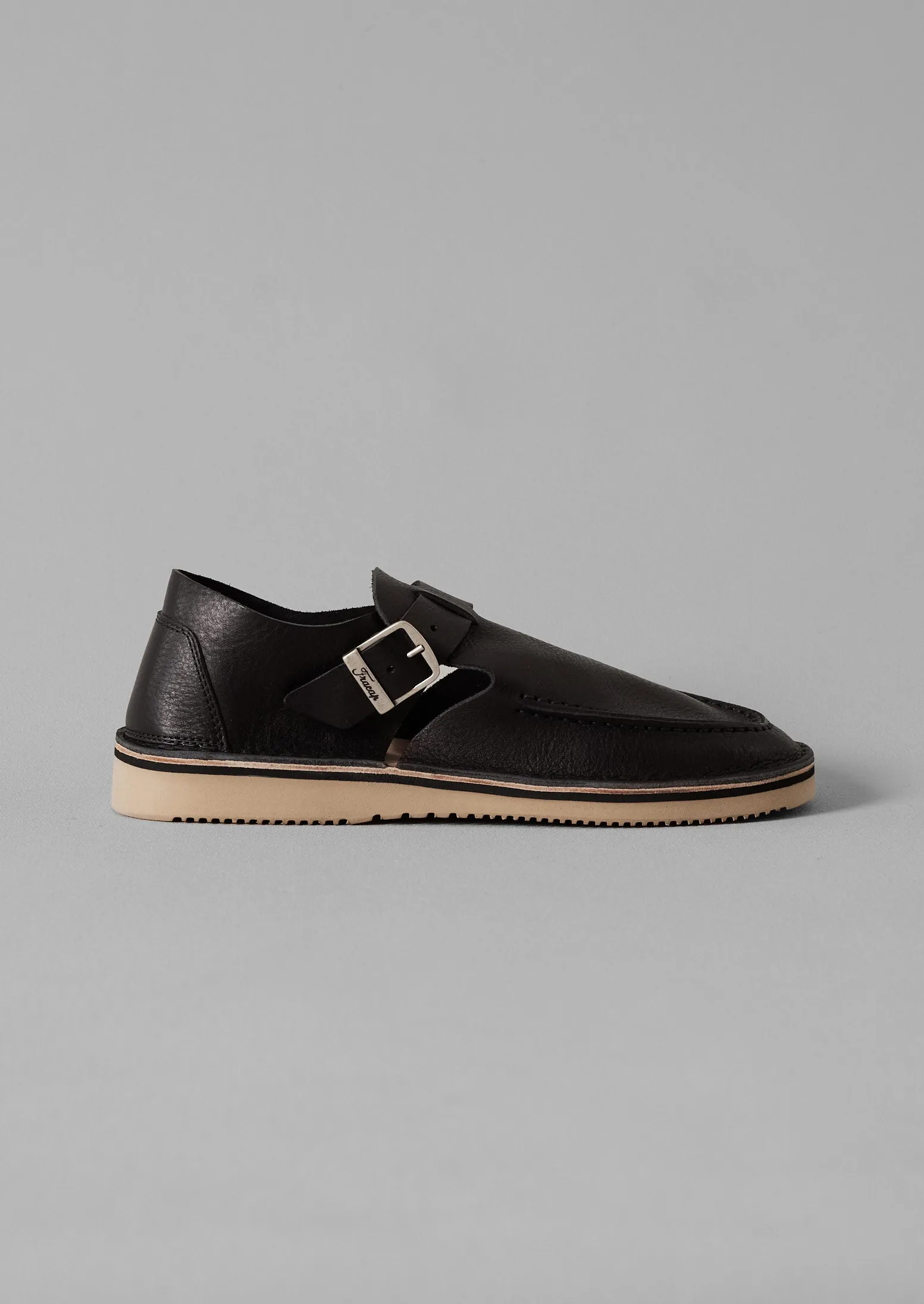 Fracap Leather Ankle Shoes | Black sold by TOAST product image thumbnail 2