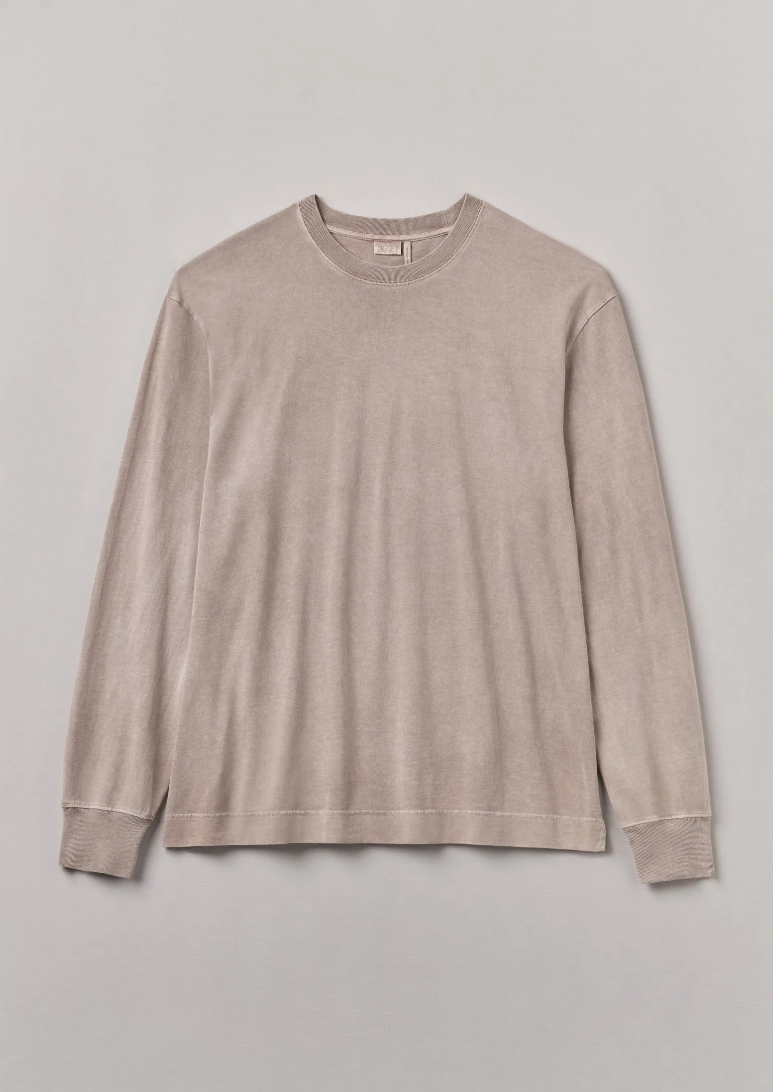 Mineral Dyed Long Sleeve Tee | Earth sold by TOAST