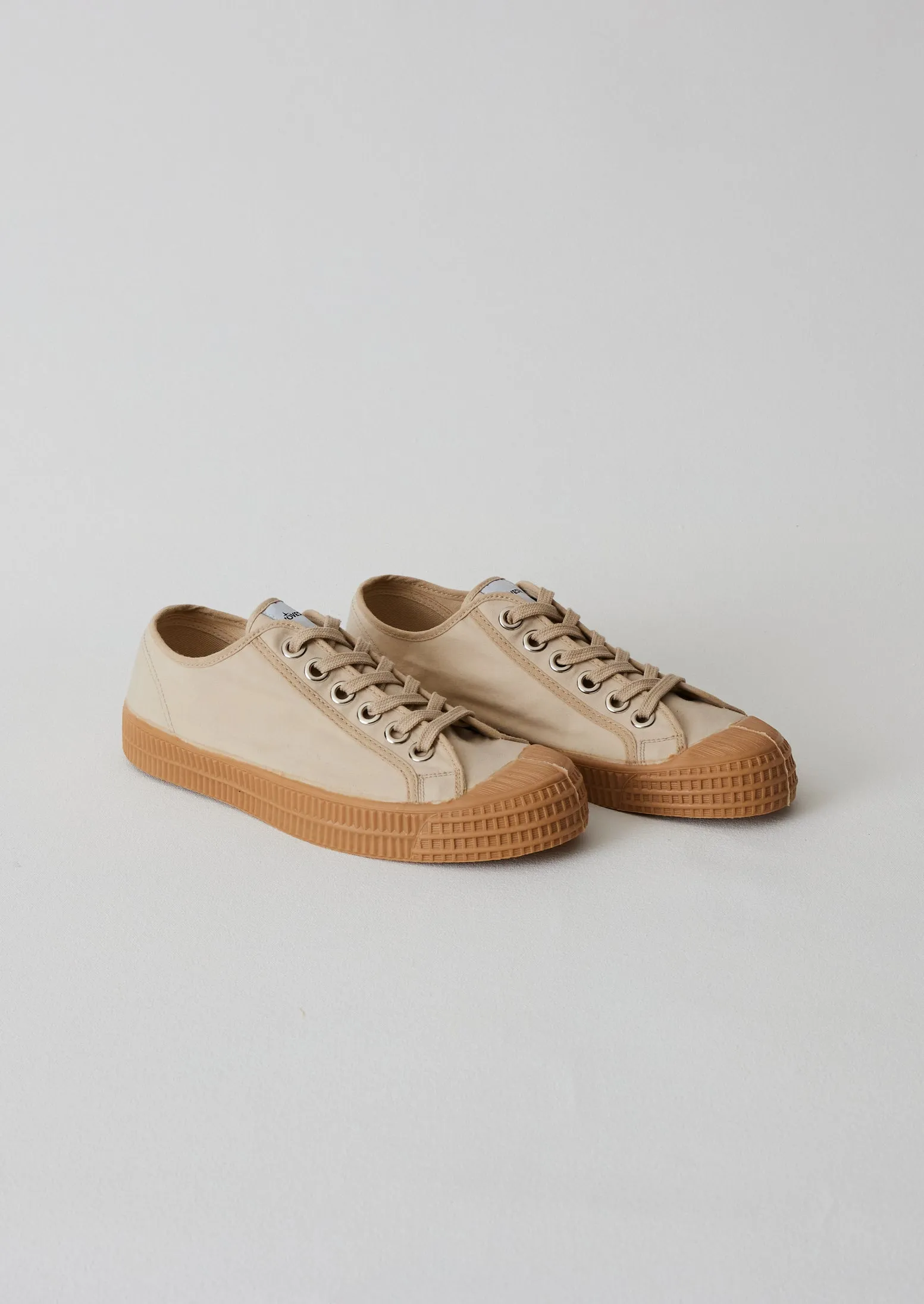Novesta Star Master Waxed Cotton Plimsolls | Birch sold by TOAST product image thumbnail 3