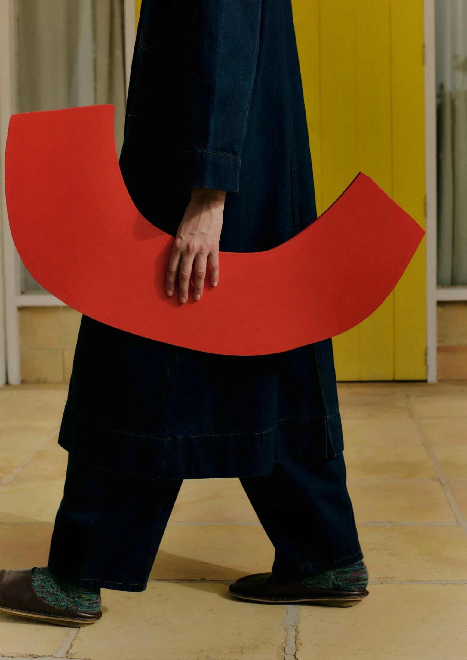 Patch Pocket Japanese Denim Coat | Indigo sold by TOAST product image thumbnail 3